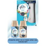Glade Otomatik Sprey + Okyanus Sessizliği Yedek 269 Ml ve Temiz Çarşaf & İpeksi Vanilya Yedek Sprey Seti