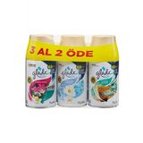 Glade Otomatik Sprey Temiz Çarşaf Ferahlığı + Okyanus Sessizliği + Temizliğin Ferahlığı 269Ml 1 Pak
