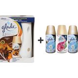 Glade Otomatik Sprey x Oryantal Oud x Temizliğin Ferahlığı x Meyve & Çiçek Buketi x Temizliğin Ferahlığı = 3 'lü 269 ml
