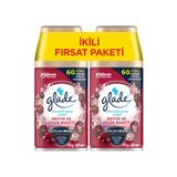 Glade Otomatik Sprey Yedek, 2'li Paket, Meyve ve Çiçek Buketi, 269ml (2 Yedek)