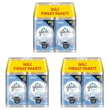 Glade Otomatik Sprey Yedek 2'Li Temiz Çarşaf Ferahlığı (2x269 ml) (3 paketi)