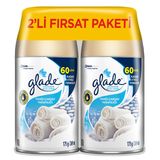 Glade Otomatik Sprey Yedek 2'Li Temiz Çarşaf Ferahlığı (2x269 ml)