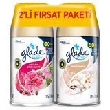 Glade Otomatik Sprey Yedek 2Li Vanilya&Peony 8'Li Avantaj Paketi