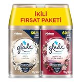 Glade Otomatik Sprey Yedek İkili, Vanilya ve Peony, 269 ml
