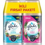 Glade Otomatik Sprey Yedek Okyanus + Tropikal 2'li 5 ADET