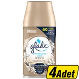 Glade Otomatik Yedek Sprey İpeksi Vanilya 269 ml x 4 Adet - Çok Al Az Öde