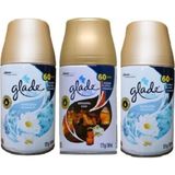 Glade Otomatik Yedek Sprey Temizliğin Ferahlığı x Oryantal Oud x Temizliğin Ferahlığı 269 ml x 3