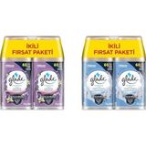 Glade Yedek Otomatik Sprey, Lavanta ve Temiz Çarşaf,ferahlığı (4 x 269 Ml) - Acı Kahve - --