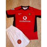 Gladsome Manchester United Beckham 7 Çocuk Futbol Forması Kırmızı - 10 - 11 Yaş - Renkli