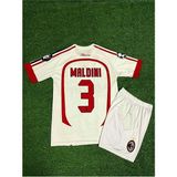Gladsome Milan 2007 Maldini Çocuk Forması (Beyaz) - 7 - 8 Yaş - Çok Renkli