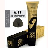 Glam Look Hair Color Dark Intense Ash Blonde Koyu Kumral Yoğun Küllü 6.11 100 ml Kalıcı Saç Boyası