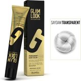 Glam Look Kalıcı Saç Boyası | Saydam | 100 ml | Koruyucu, Nemlendirici, Besleyici yağlar, Düşük amonyak seviyesi, Profesyonel 79 renk