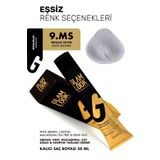 glam look |Metalic Silver 9.ms |50 ML Kalıcı Saç Boyası | Koruyucu, nemlendirici, besleyici yağlar, düşük amonyak seviyesi,