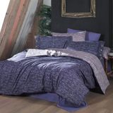 Glamis King Size (Battal Boy) %100 Pamuk Flanel (Pazen) Nevresim Takımı Lila - 240 x 220 cm