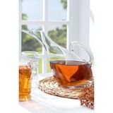 Glamis Lüx Cam Yatık Ördek Sürahi - 1,5 lt - Şeffaf