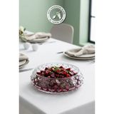 Glamis Selen Concept Bubble Model Orta Boy El Yapımı Cam Salata ve Sunum Kasesi - 2 lt