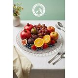 Glamis Selen Concept Inci Model El Yapımı Cam Servis ve Sunum Tabağı - 33 cm