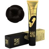 GLAMLOOK Kalıcı Saç Boyası | 3.0 Koyu Kestane | 100 ml | Koruyucu, nemlendirici, besleyici yağlar, düşük amonyak seviyesi, profesyonel 79 renk