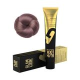 GLAMLOOK Kalıcı Saç Boyası | 8.MR Açık Kumral Metalik Pembe | 100 ml | Koruyucu, nemlendirici, besleyici yağlar, düşük amonyak seviyesi, profesyonel 79 renk
