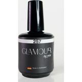 Glamour by Mia 257 Kireç Beyazı Kalıcı Oje 15 ml – HEMA Free – TPO Free – 12 Free – UV/LED