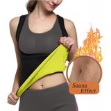 Glamours Kadın Body Shapers Slimming Sweat yelek Hot Neopren bel inceltici kilo kaybı için