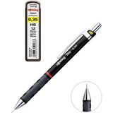 Glanart 0.3 / 0,35 Mm rotring Uçlu Kalem Siyah Renk 1 Adet +0,35 mm hb kalem ucu