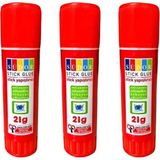 Glanart 21 gr Stick Yapıştırıcı 3 Lü Südor - 1 Adet - Beyaz