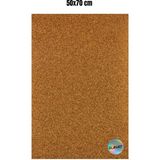 Glanart 50X70 cm Simli Fon Kartonu 1 Adet - Kahverengi