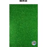 Glanart 50X70 cm Simli Fon Kartonu 1 Adet - Yeşil