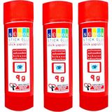 Glanart 9 gr Stick Yapıştırıcı 3 Lü Südor - Beyaz - 9 gr x3