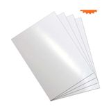 Glanart Amerikan Bristol Kartonu 50X70 cm 5 Adet 230 gr Çift Taraflı Parlak Mat Yüzeyli 50*70 Biristol Kağıt - Beyaz - 1 Adet