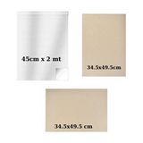 Glanart Ana Sınıfı ve Kreş Etkinlik Seti Şefaf Dijifix ( Yapışkanlı Asetat)+ 35 X50 cm Mukavva Seti - Şeffaf