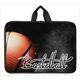 Glanart Askılı, Fermuarlı 35X50 Resim Çantası Su Geçirmez Ketenli Kumaş 35X50 Proje Çantası Basket - 1 Adet - Çok Renkli