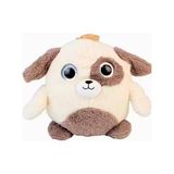 Glanart Çocuklar Için Sevimli Peluş Sırt Çantası Krem 25 cm (3-6 Yaş)