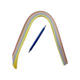Glanart Kağıt Telkari , Quiling , Kağıt Katlama, Kıvırma Sanatı, Quilling Kağıt Kalın Kıvırma Seti 1CMX50CM - Renkli