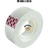 Glanart Para Bantı Transparan Şeffaf Bant 20 mm x 33 M. 1 Adet