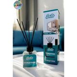 Glanart Sasta 100 ml Saten Çubuklu Bambu Ortam Kokusu Banyo & Wc (Turquıse ) - Yeşil