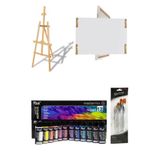 GLANCE 35X50 RİCH MASTER-MİX AKRİLİK SET 12 Lİ 60 CC-KEEP 6'LI FRÇ+ŞÖVALE SET
