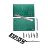 Glance 7 Parça Hobi Kretuar A4 Kesim Matı Set