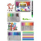 GLANCE Art-x Pro Art Fırça Uçlu Akrilik Marker 36 Lü Set