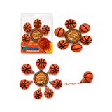 GLANCE Fosforlu Kalem Stres Çarkı 6 Lı Seti (Basketbol Topu )