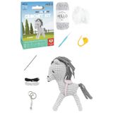 GLANCE Hello Crafts Tığ İşi Mini Amigurumi Kiti Prancy Örgü Seti HC126