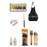 Glance Profesyonel Fanart 12X12 ml Yağlı Boya Gereçleri