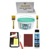 Glance Rich 2500 cc 3,5kg Multi Surface Beyaz Dolap Boyama Seti Mobilya Boyama Seti Mat Vernik Tavarulo Set