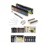 Glance Rich Mastermix 60 cc 12 Renk Akrilik Boya Mastermix Akrilik Boya 60 cc 6 Lı Metalik Renkler-Pastel