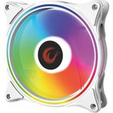 Glare F50 38cfm 1200rpm 12cm Rainbow 3p 4p Molex Soketli Beyaz Kasa Fanı