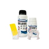 GLARESIN CLEAR EPOXY RESIN ULTRA ŞEFFAF 0,75 kg KALIN DÖKÜM ( 4-7 cm ) Masa Sehpa Sanatsal Büyük Obje Parlak Epoksi Reçine Kıt