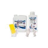 GLARESIN CLEAR EPOXY RESIN ULTRA ŞEFFAF 3 kg KALIN DÖKÜM ( 4-7 cm ) Masa Sehpa Sanatsal Büyük Obje Parlak Epoksi Reçine Kıt