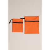 Glarus 2'li Set Su Geçirmez Islak Eşya Çantası Çocuk Yüzme, Spor, Havuz ve Kirli Çamaşır Torbası Wet Bag - Turuncu