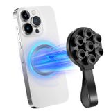 Glasrize Manyetik Vantuz Telefon Montajı,MagSafe için Silikon Telefon Kılıfı Kavrama Standı Tutucu,iPhone/Samsung/Google için Eller Serbest Ayna Duş Telefon Tutucu Montajı, TikTok Creator |